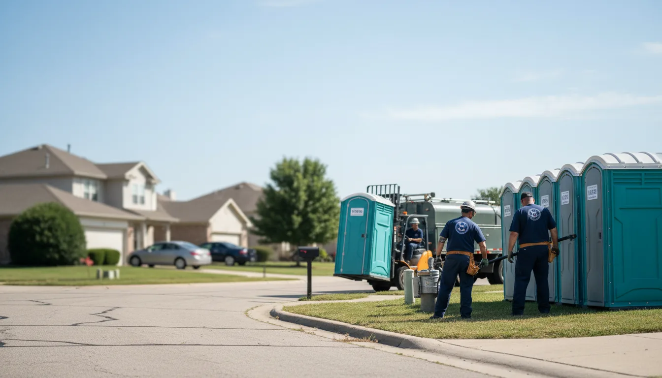 Porta Potty Rental in Garberville, CA near me